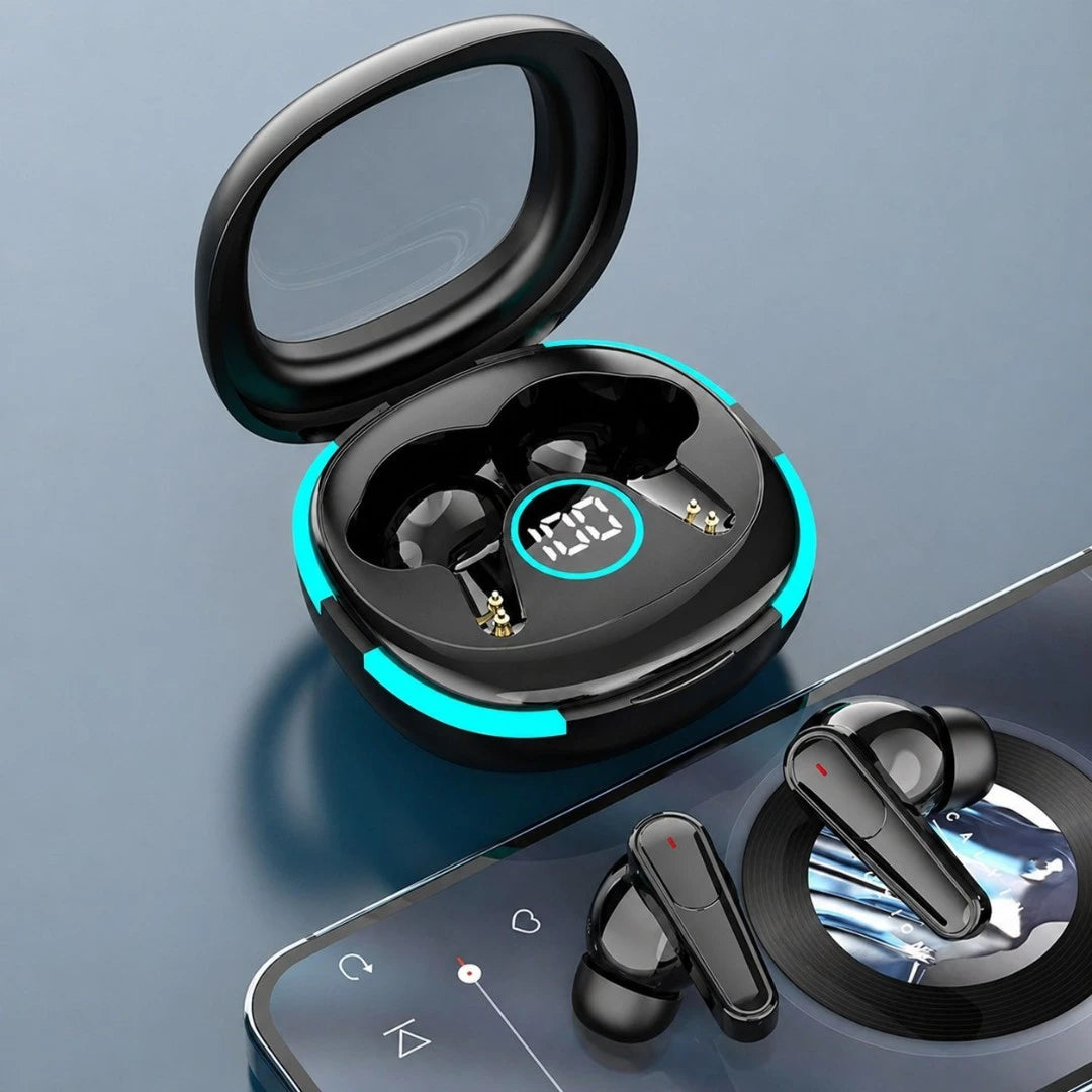 Audífonos Inalámbricos Bluetooth 5.4 Recargables Con Estuche De Carga PLUS50