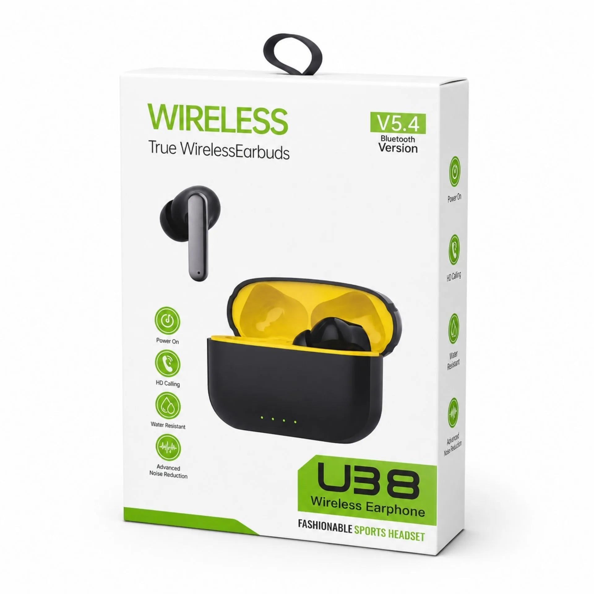 Audífonos Inalámbricos Bluetooth 6.0 Estuche de Carga y Control Táctil KC-T11