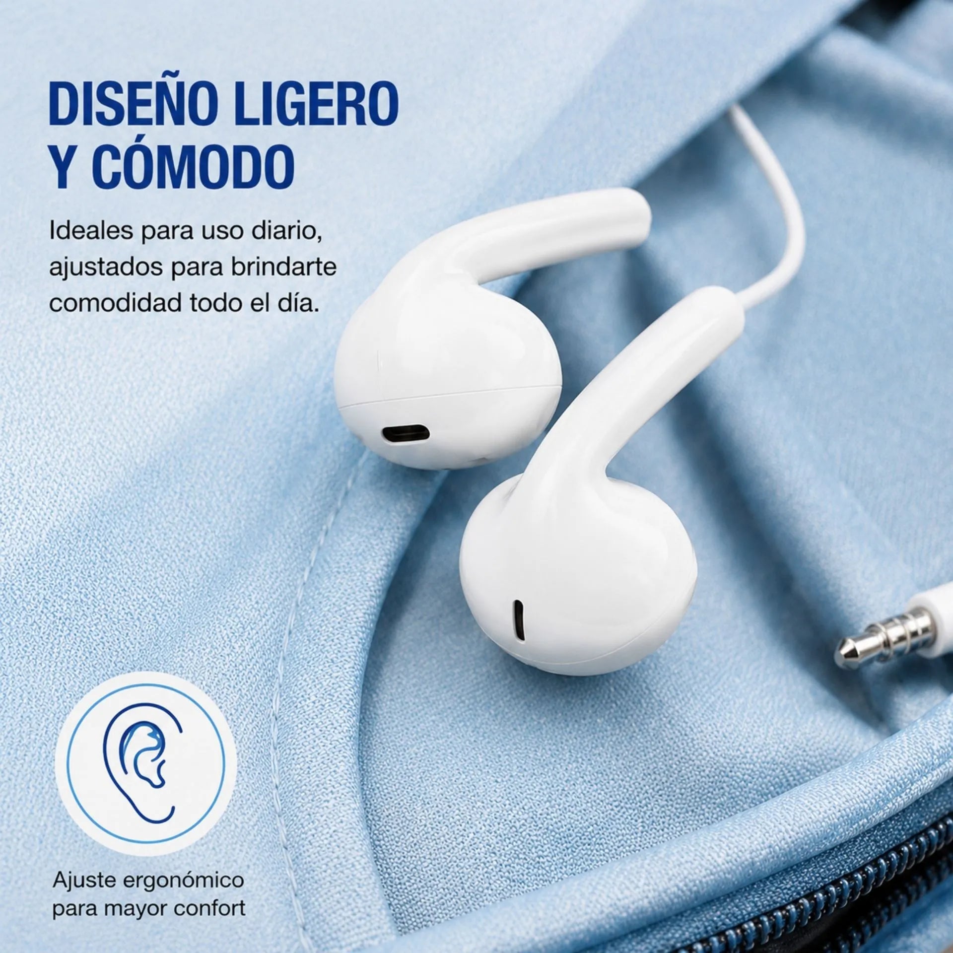 Audífonos Alámbricos Con Micrófono, Control De Volumen Y Jack 3.5 mm PZX 1525