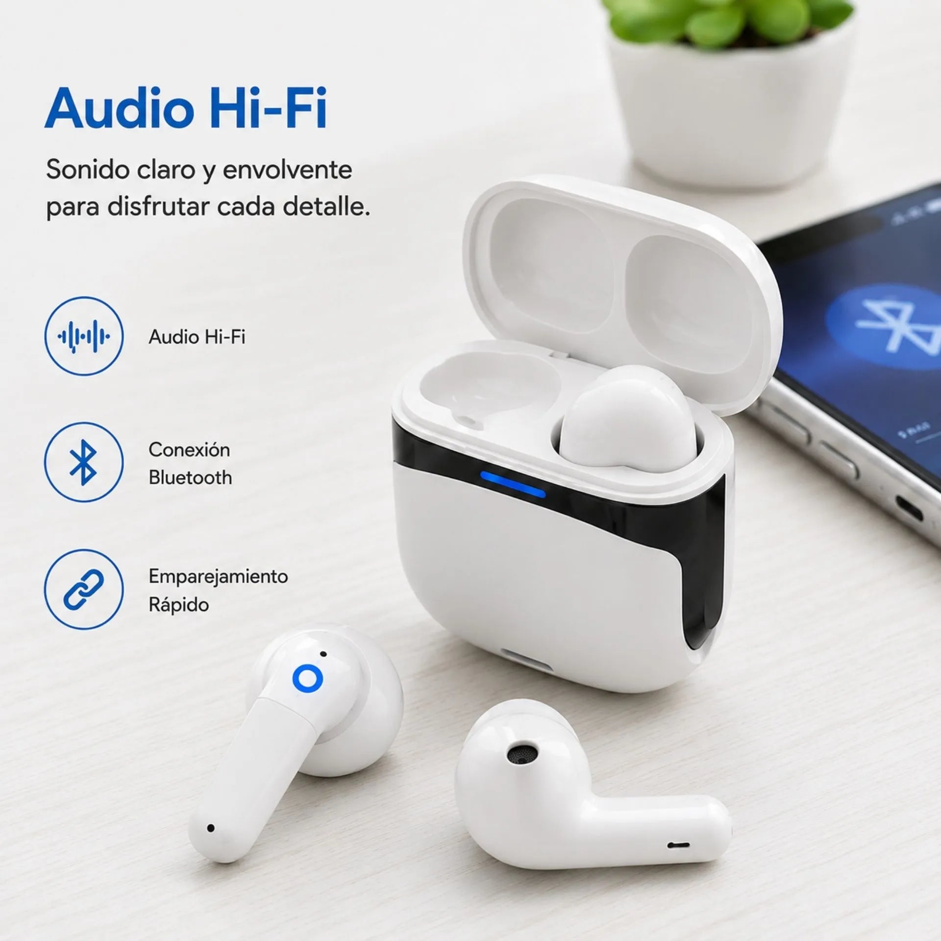 Audífonos Inalámbricos Bluetooth Recargables Hi-Fi PZX L67