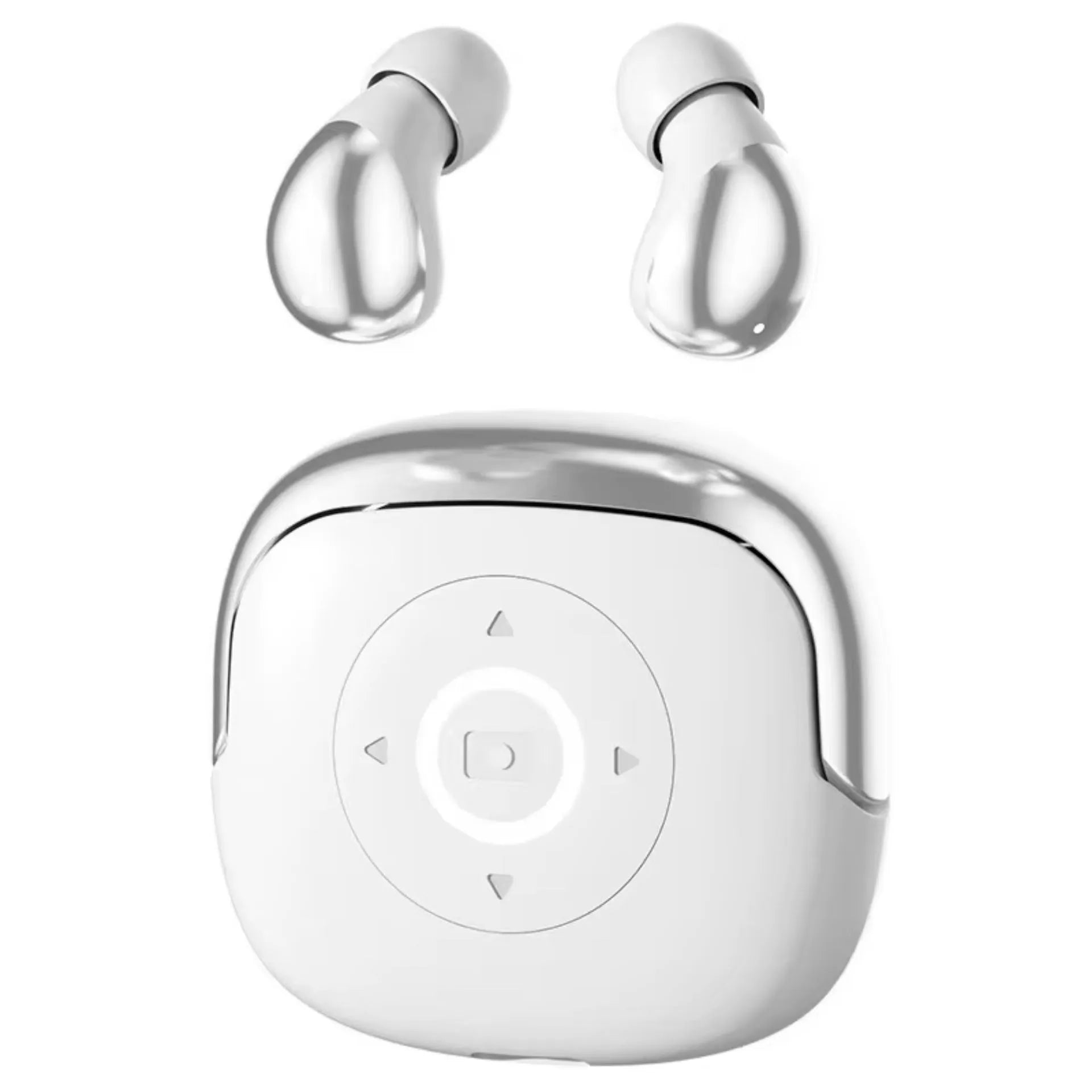 Audífonos Inalámbricos Bluetooth 5.4 con Pantalla LED y Estuche de Carga Q62