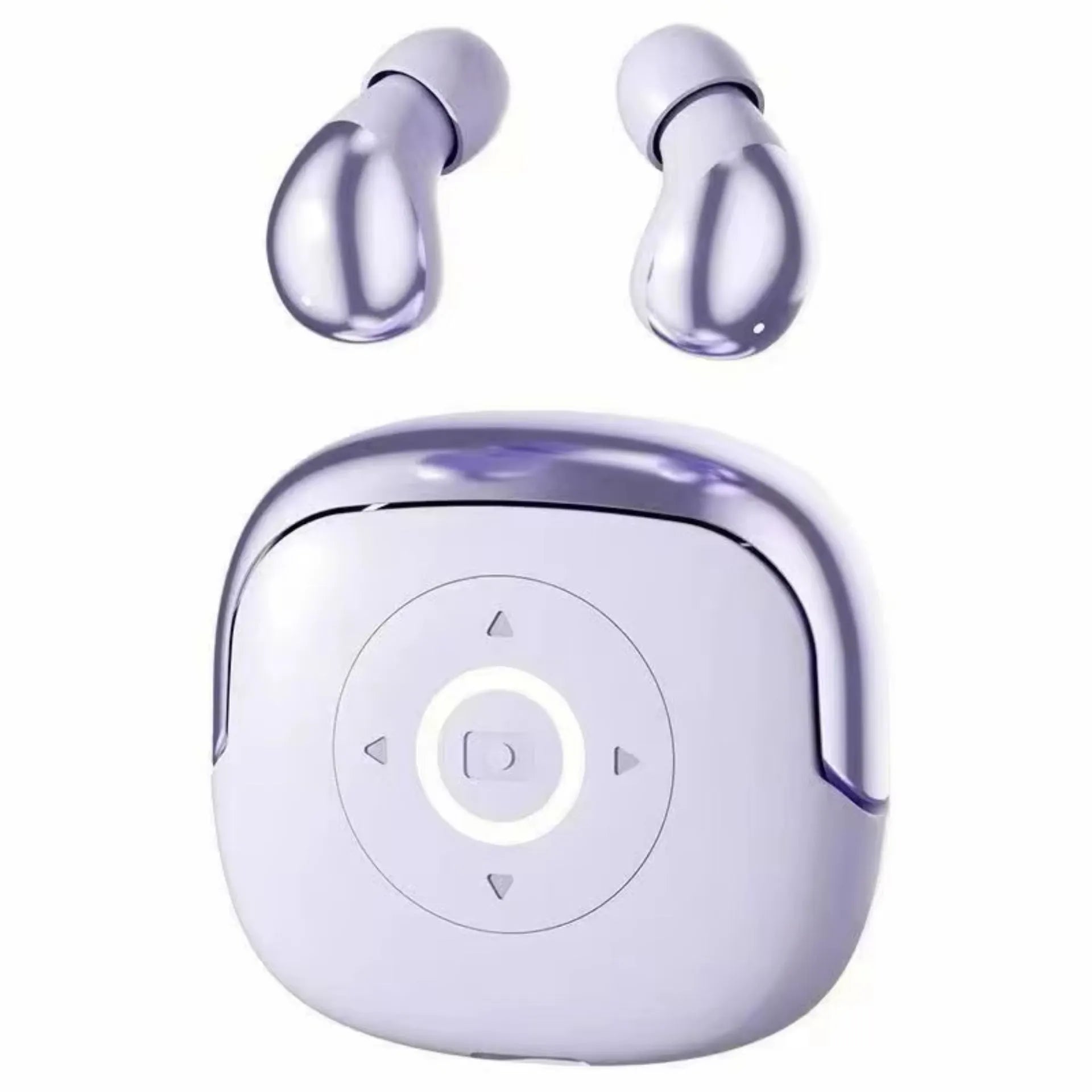 Audífonos Inalámbricos Bluetooth 5.4 con Pantalla LED y Estuche de Carga Q62