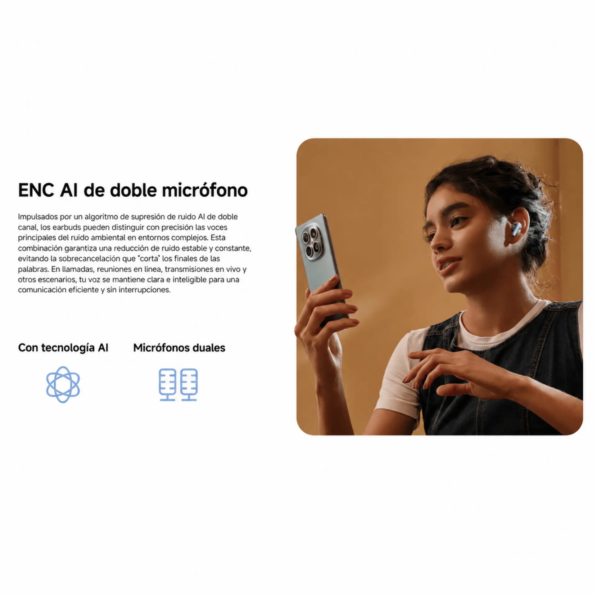 Audífonos Inalámbricos Xiaomi Redmi Buds 8 Lite Con ANC Bluetooth 5.4