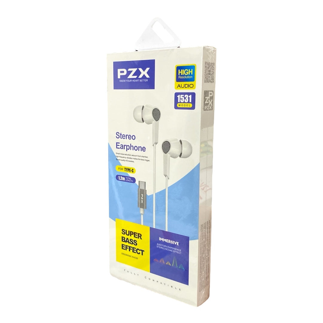 Audífonos De Cable De PZX  TYPEC 1531