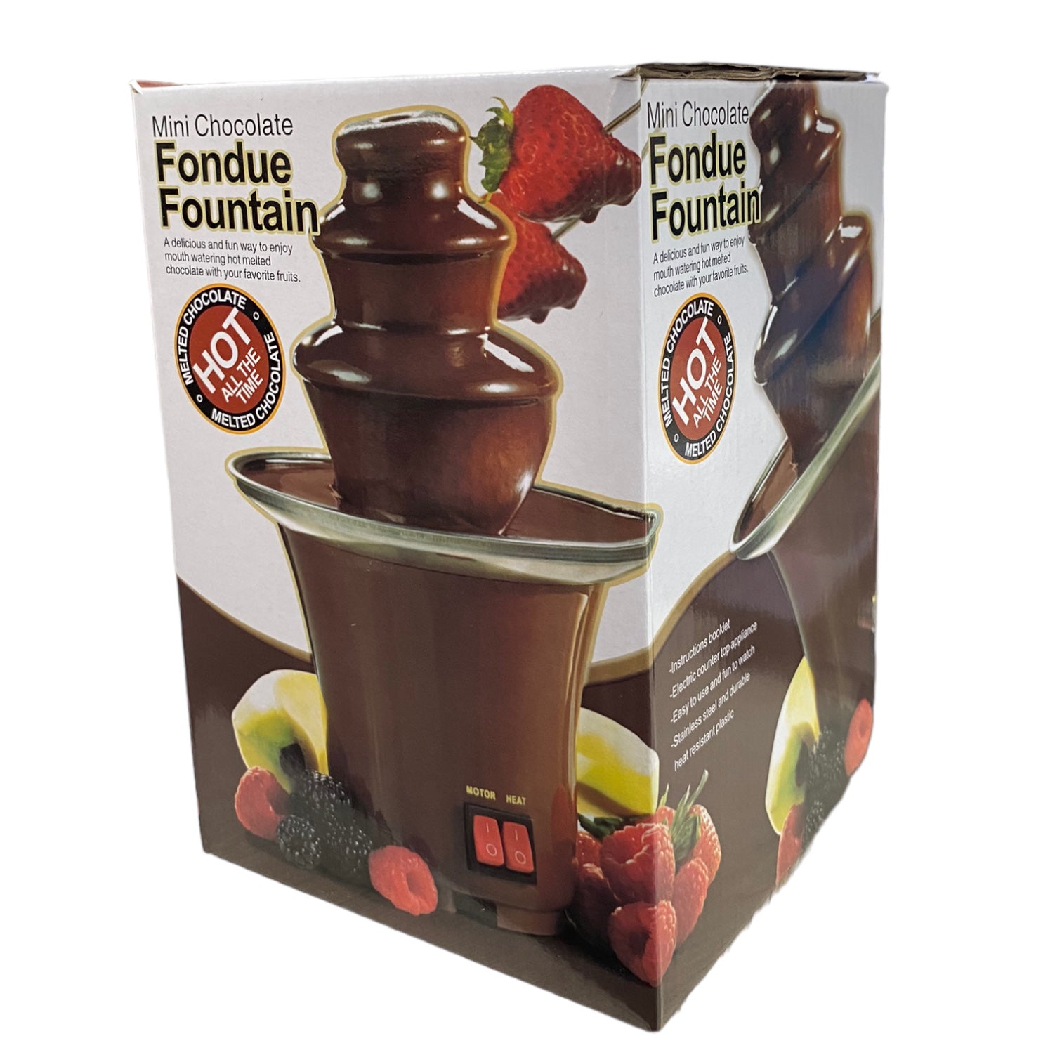 Maquina Fuente De Chocolate 2 Niveles 110V BD-017