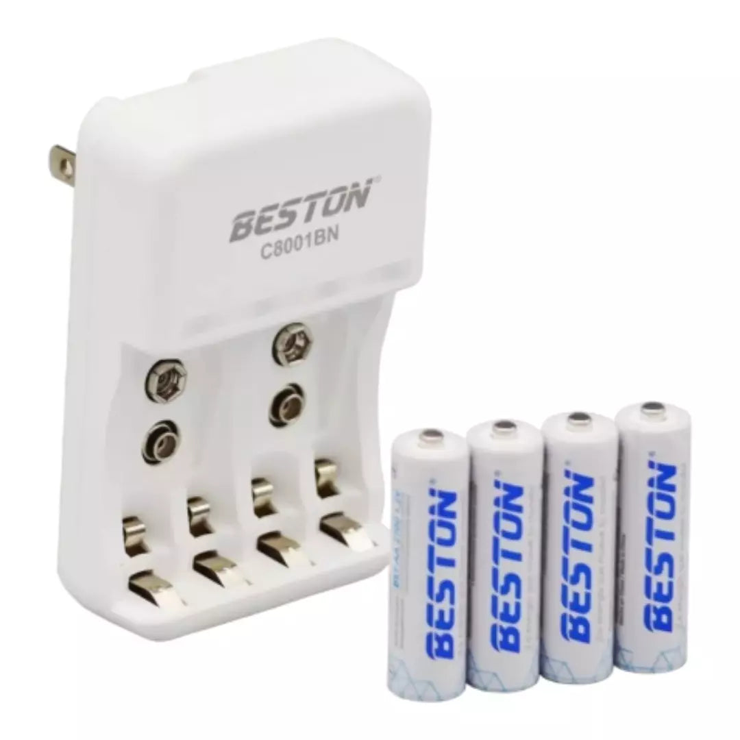 Combo Cargador + 4 Pilas AA De 2700 mAh C8001 BN 2700x4 B2B