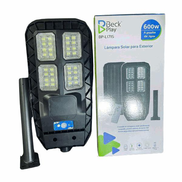 Luz Led Recargable con Panel Solar 600W BP-L171S B2B DESTAPE!!