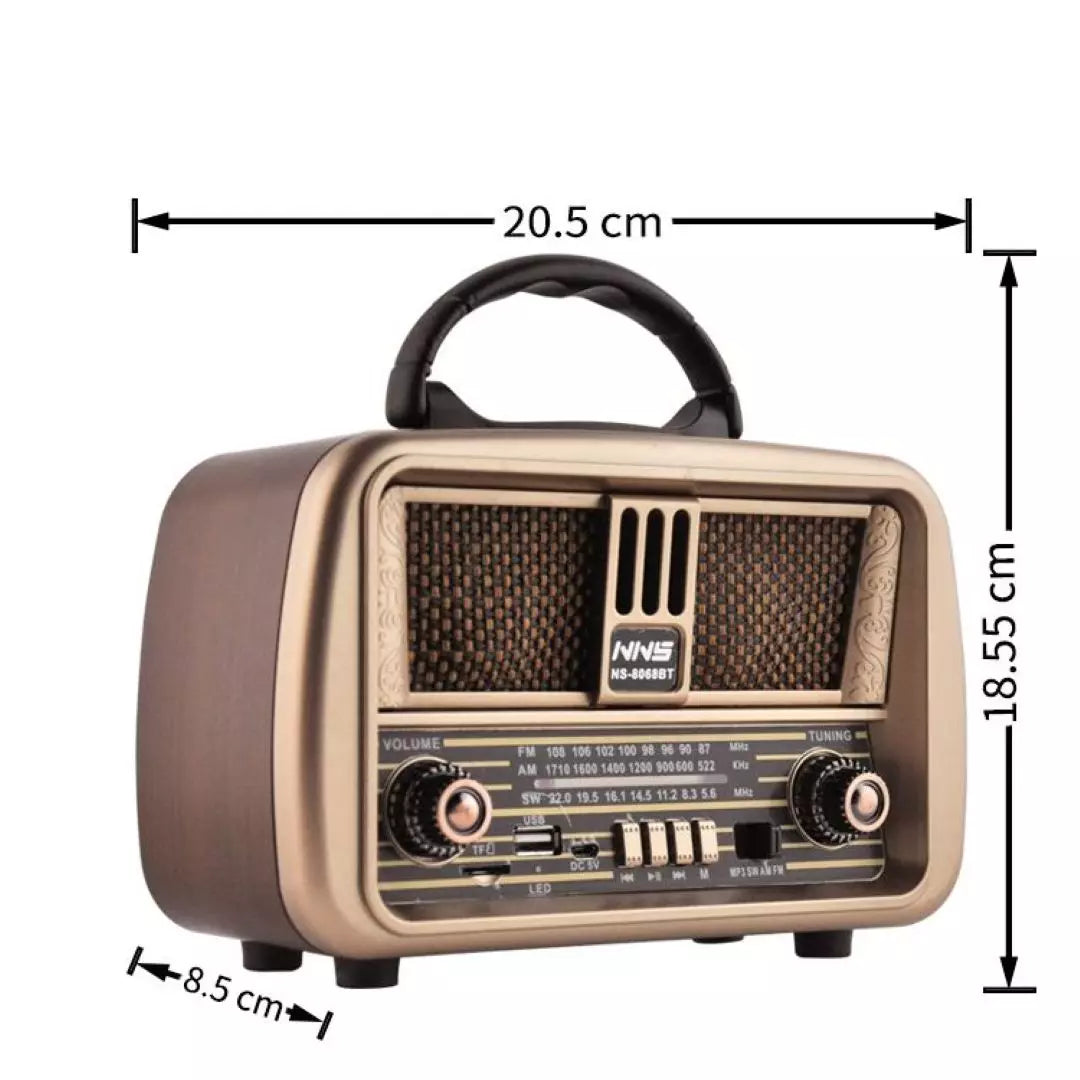 Radio Parlante Vintage BP-RV156BT B2B