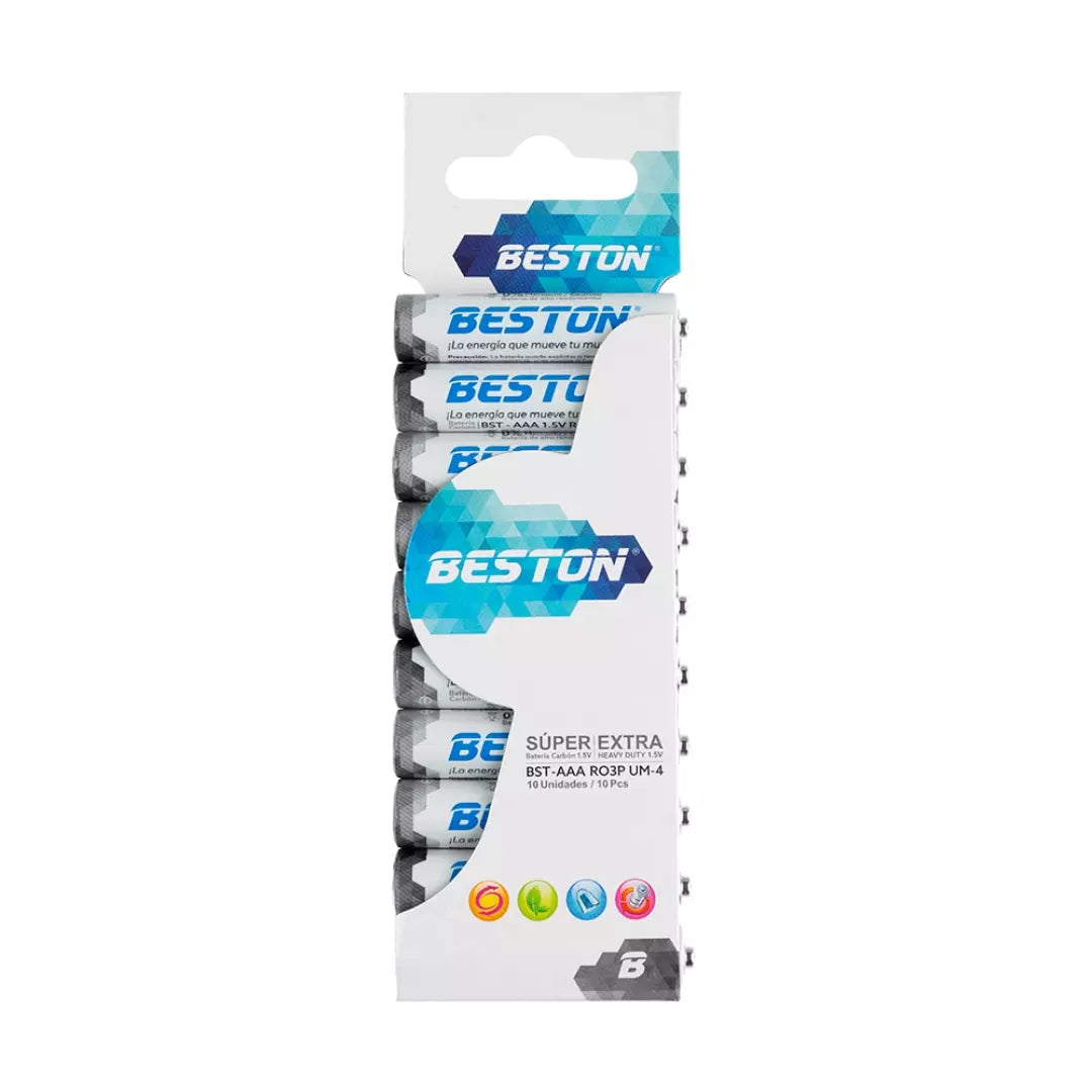 Paquete De Pilas Carbon Beston BST-AAAX10