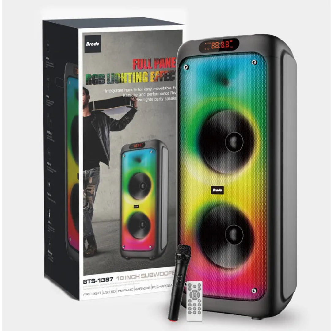 Cabina De Sonido Con Bocina de 10"  BTS-1387