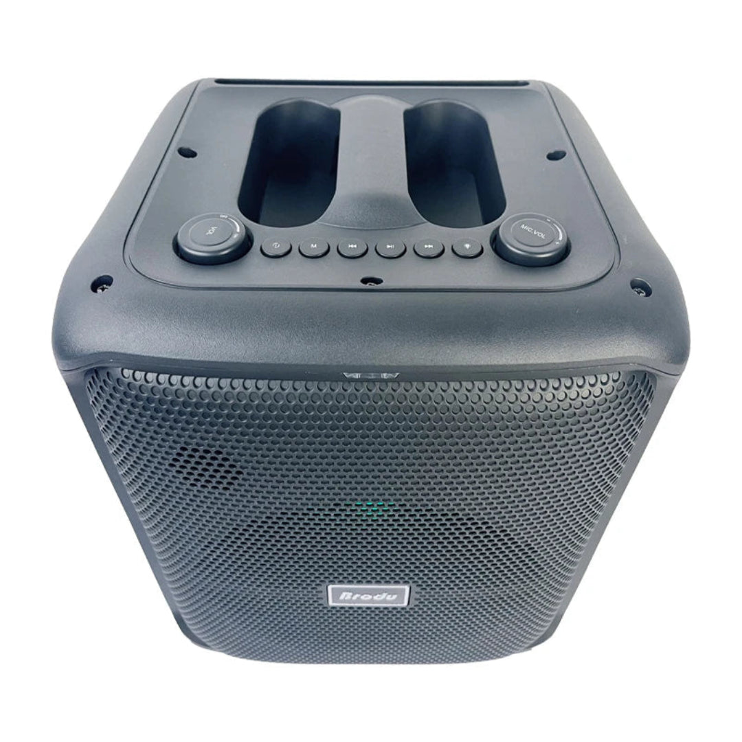 Radio Parlante Con Bocina De 8" Recargable Portail BTS-1740