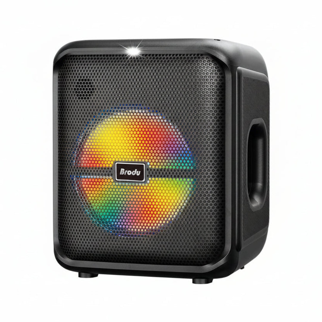 Radio Parlante Con Bocina De 8" Recargable Portail BTS-1740