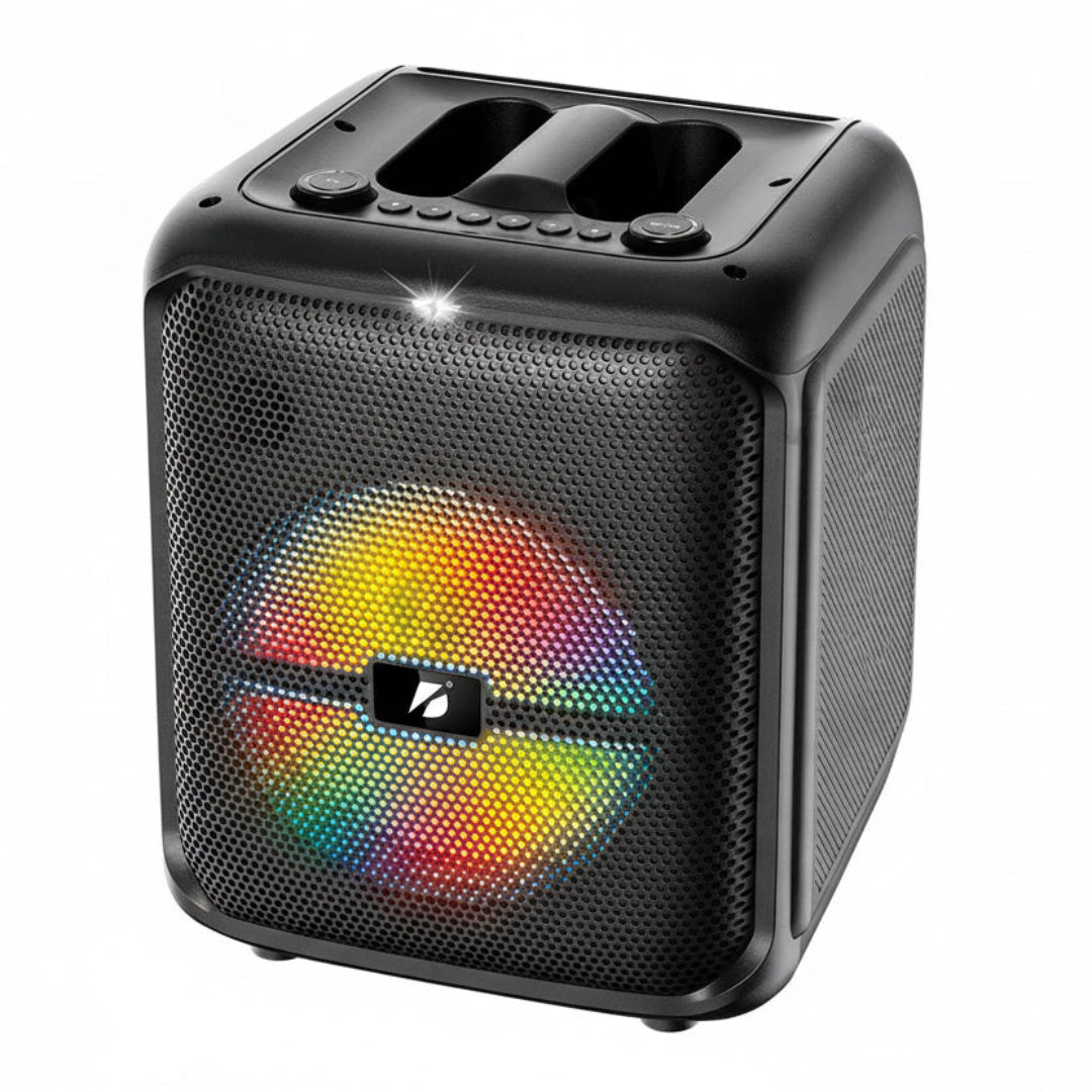 Radio Parlante Con Bocina De 8" Recargable Portail BTS-1740