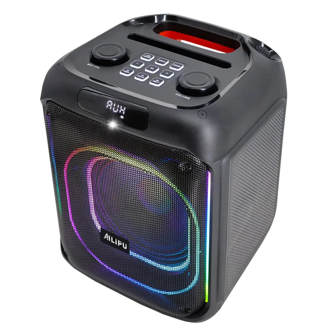 Radio Parlante Inalmbrico Con Bocina De 8" Recargable BTS-2107