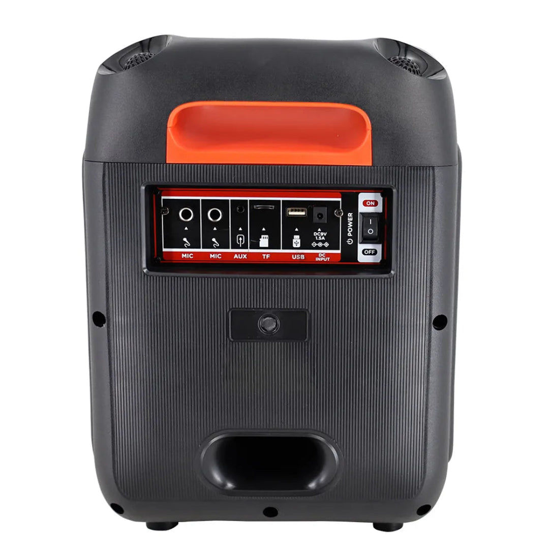 Radio Parlante Inalmbrico Con Bocina De 8" Recargable BTS-2107