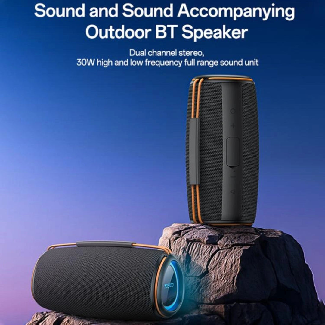 Parlante Bluetooth Portátil Función TWS Y Batería Recargable BTS-2410