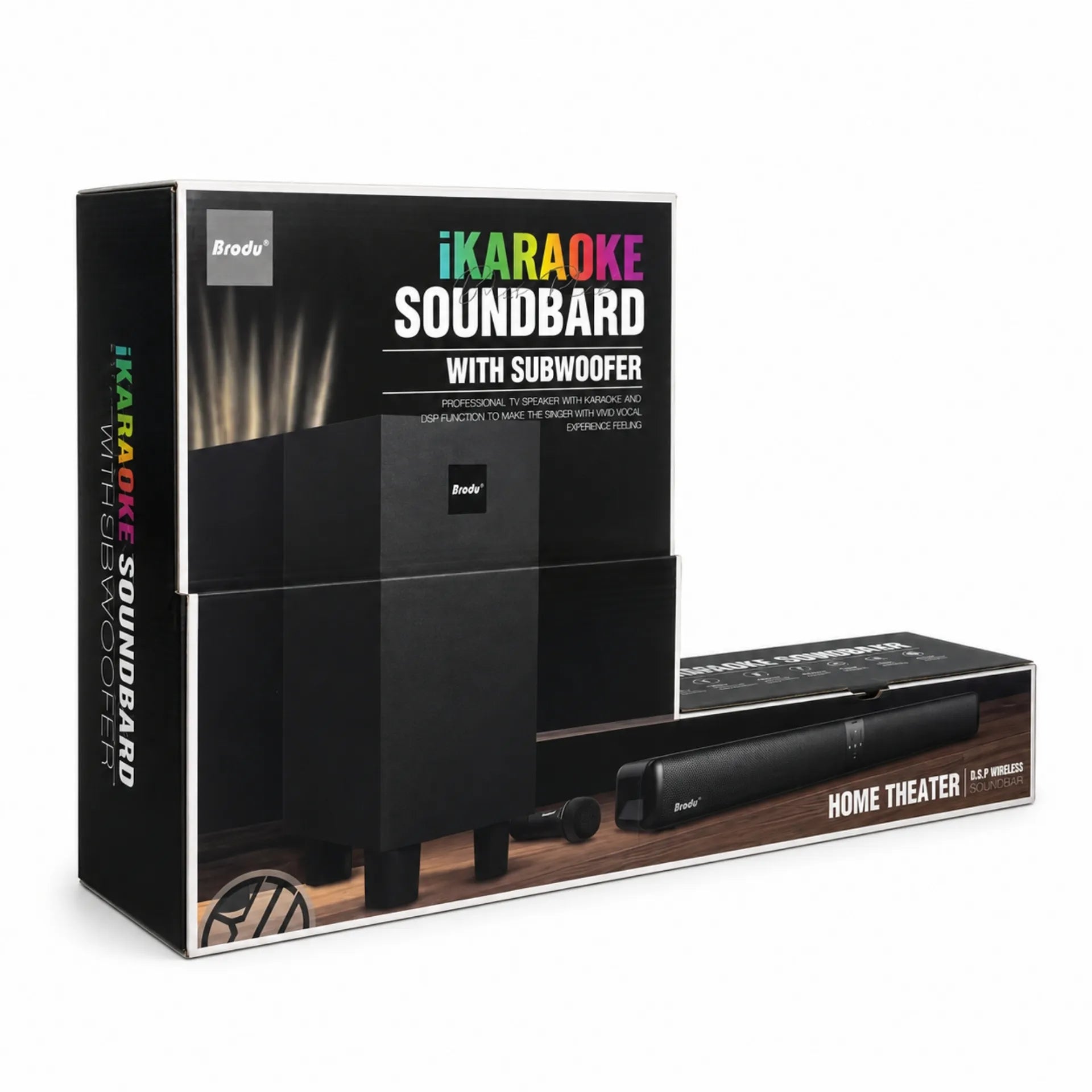 Barra De Sonido Bluetooth Con Subwoofer Y Barra De Sonido 95W Brodu BTS-2001
