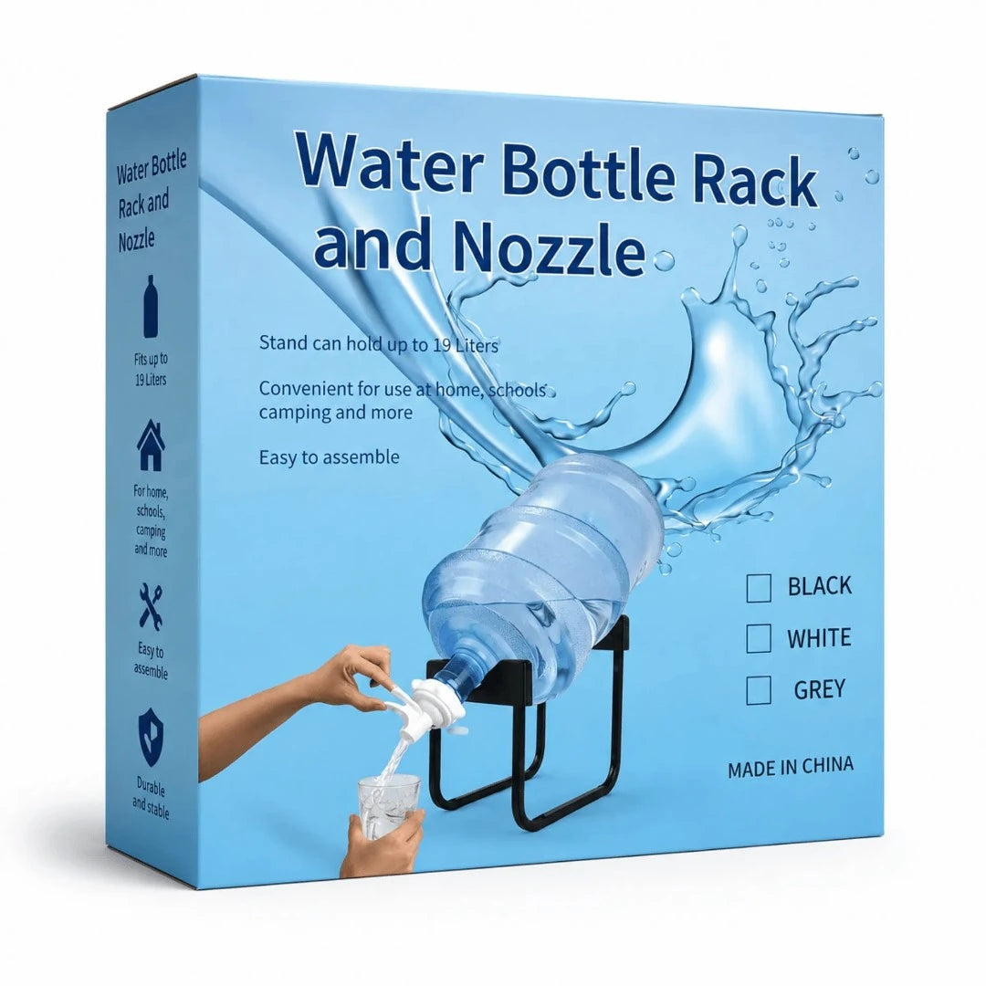 Soporte Metálico Para Botellón De Agua Con Boquilla Dispensadora AE0512