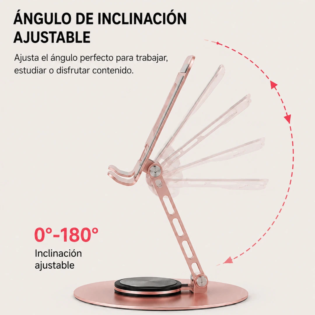 Soporte Metálico Giratorio 360° Para Tablet O Celular Baihuo City MY-7537
