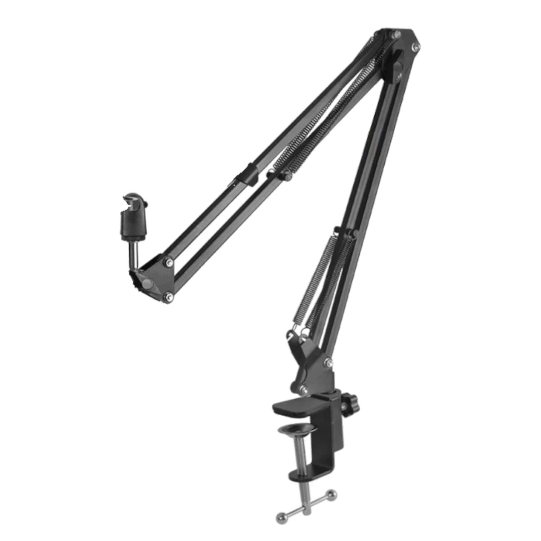 Soporte Para Micrófono Condensador De Brazo Articulado Metálico Con Ajuste A Mesa MY-7495