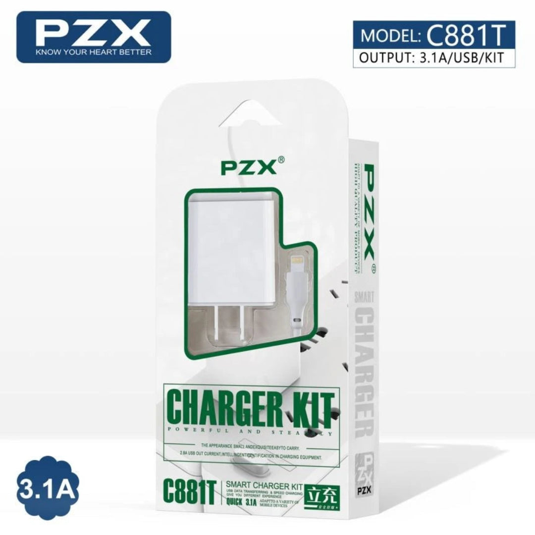 Cargador Para Celular 2.8A PZX C881T
