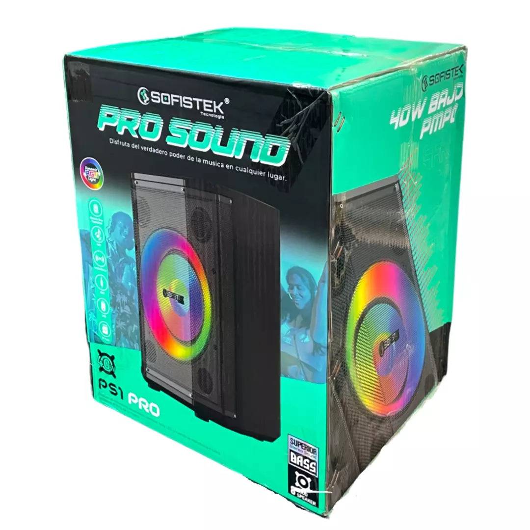 Parlante Cabina Sofistek De 40w De Potencia PS1