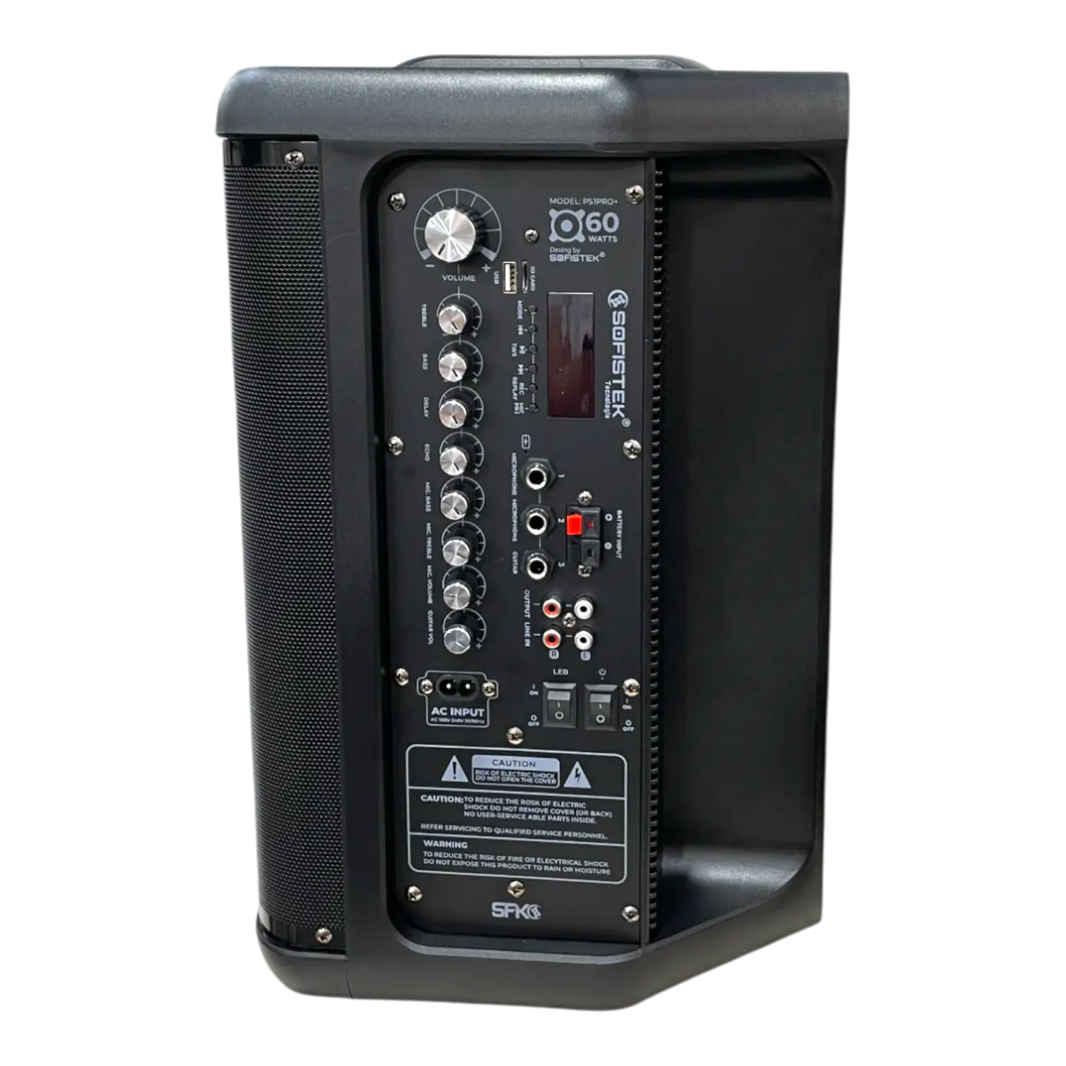 Parlante Cabina Sofistek De 60w De Salida PS1 PRO +