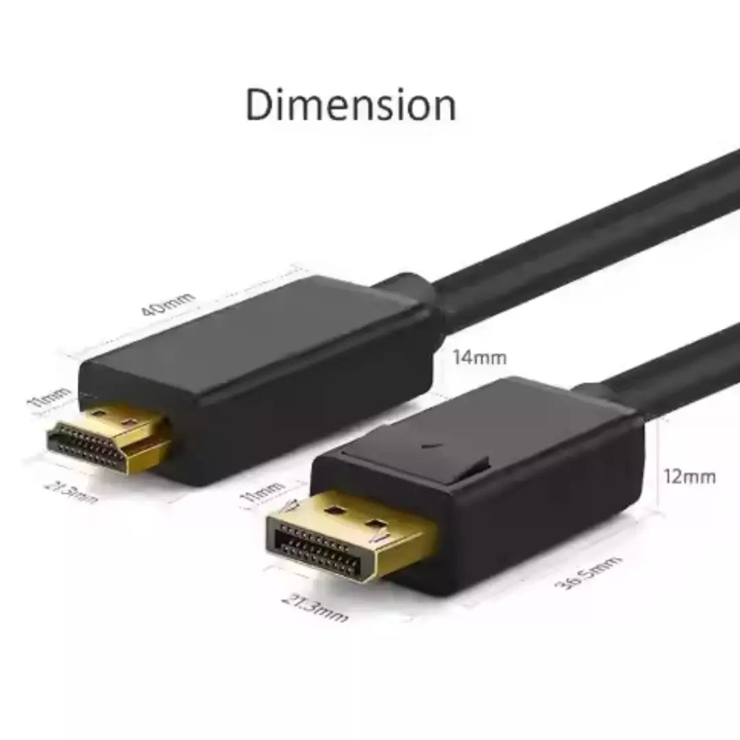 Cable DisplayPort a HDMI Macho LJ-14 DP/HD1.8M