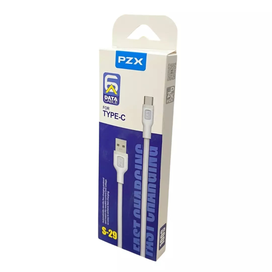 Cable De Carga Pzx 6 Amperios Typec S-29