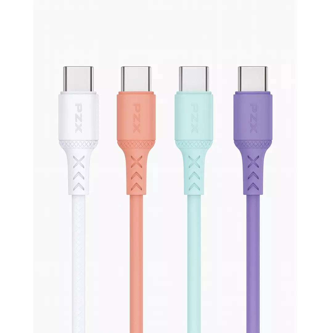 Cable PZX TypeC a TypeC Con Potencia de 60w V209