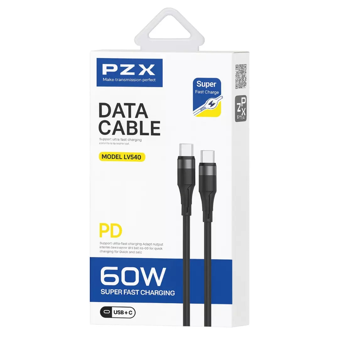 Cable PZX Cable Typec a Typec Con Potencia de 60w V216