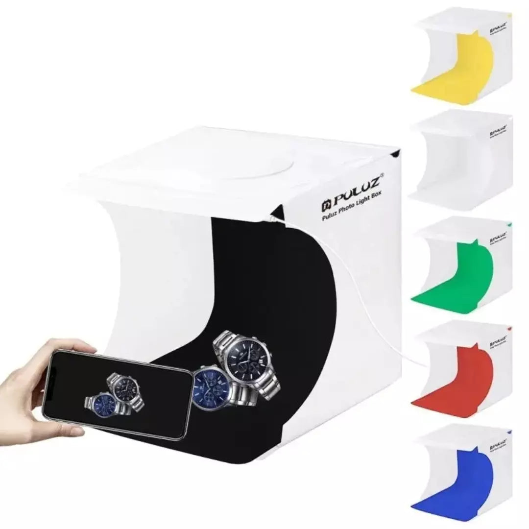 Caja De Luz Fotográfica Con Fondos PU5022