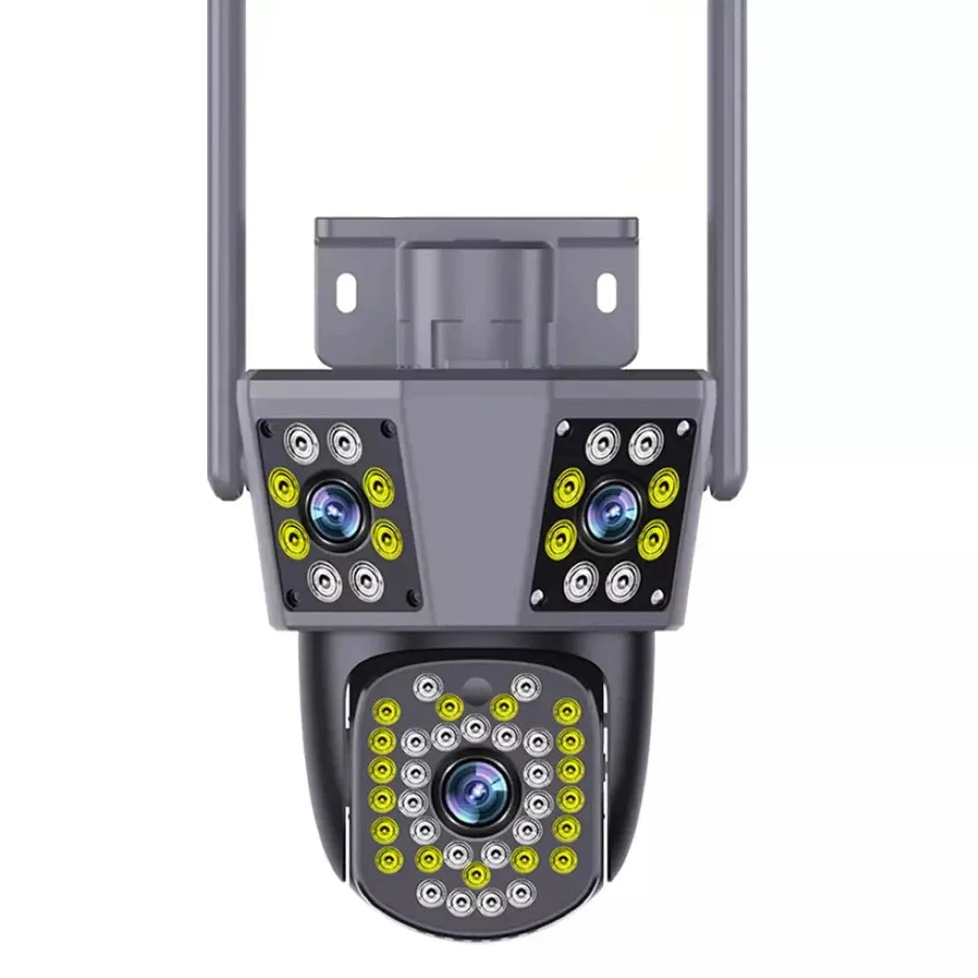 Cámara De Seguridad Para exterior Con 3 Lentes PC226-B10Y15 B2B DESTAPE!