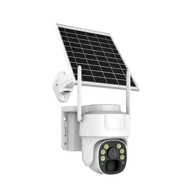 Camara De Seguridad De Un Lente Con Panel Solar y Wifi T3-WIFI