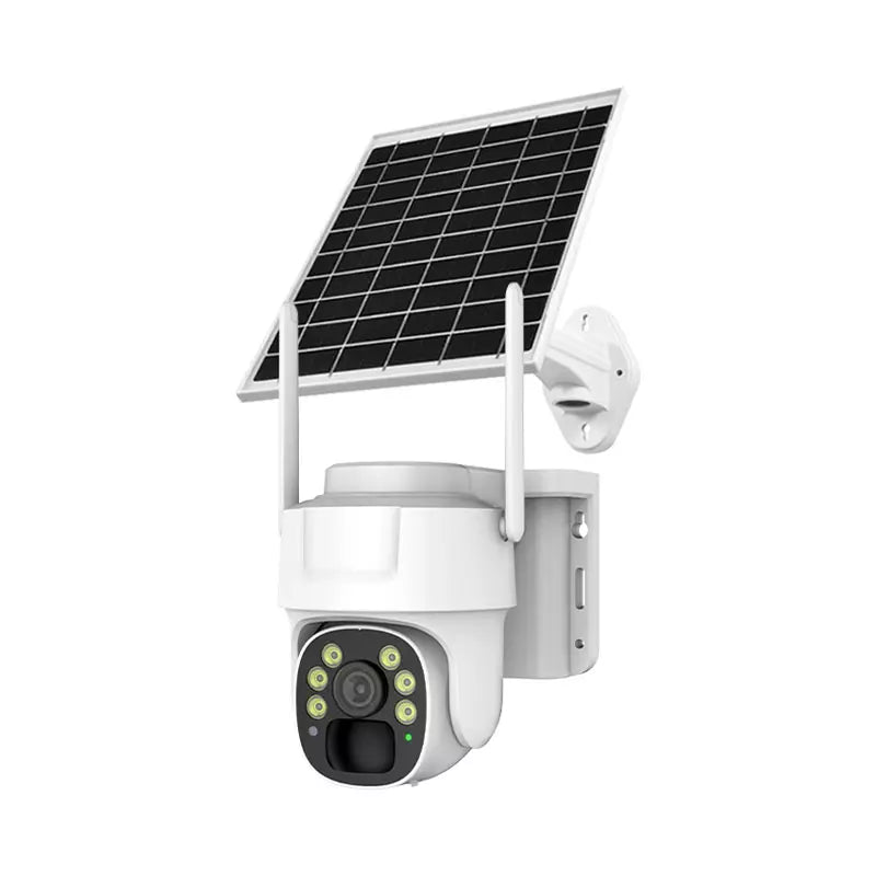 Camara De Seguridad De Un Lente Con Panel Solar y Wifi T3-WIFI