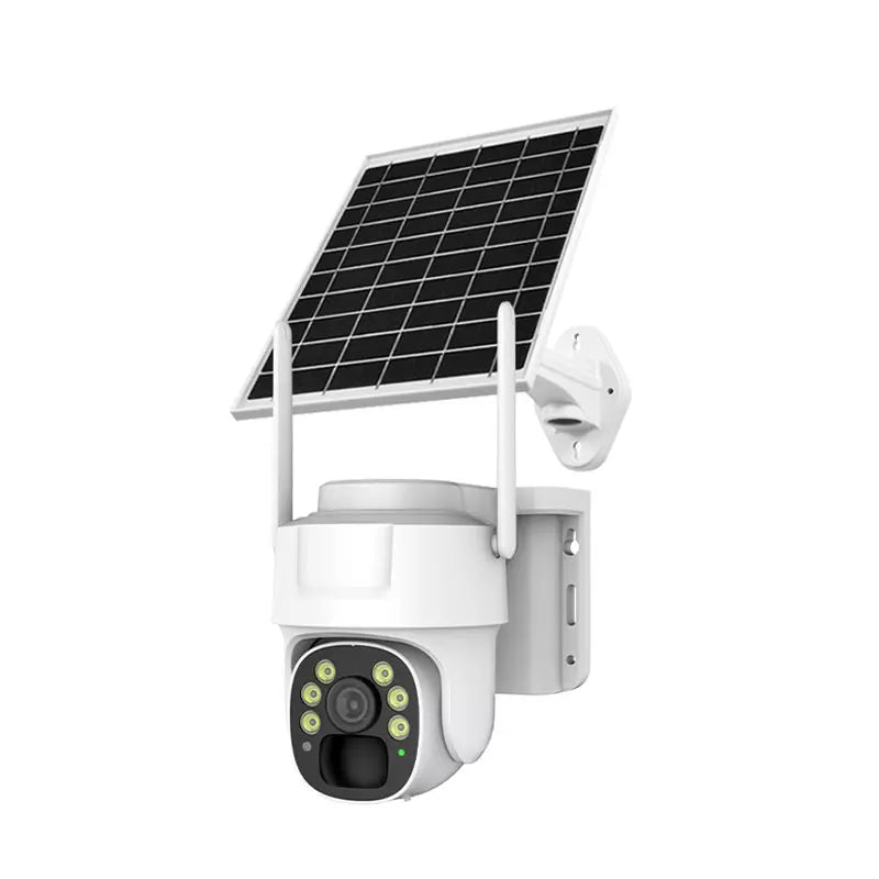 Camara De Seguridad De Un Lente Con Panel Solar y Wifi T3-WIFI