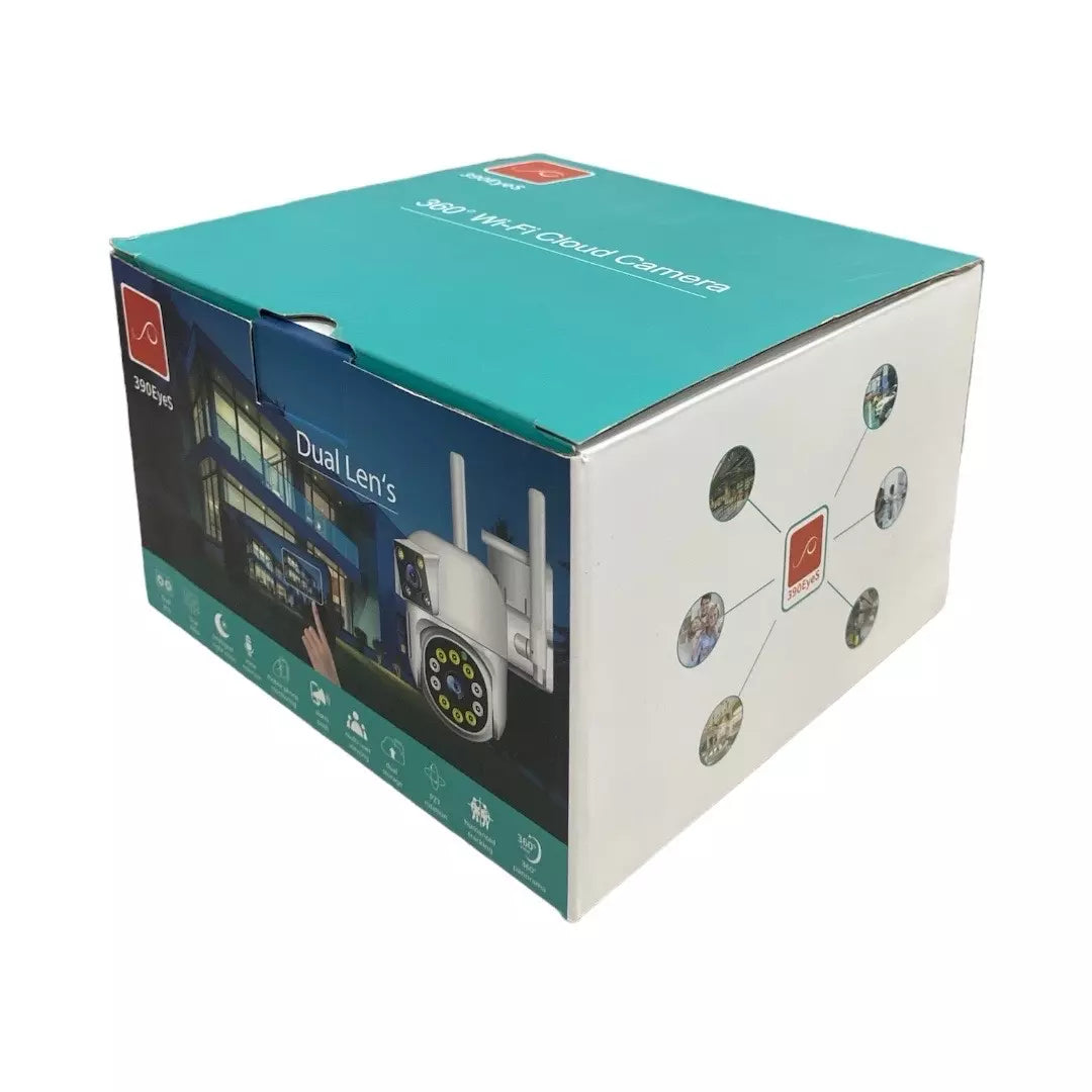 Camara De Vigilancia Doble Lente Wifi TC193-ED2D5-XC B2B DESTAPE!