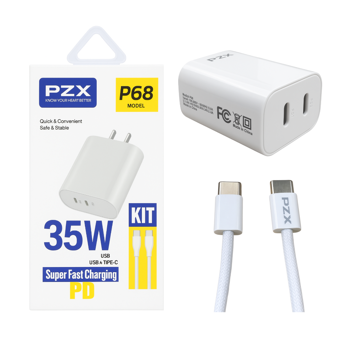 Cargador Para Celular Carga Rapida PZX P68