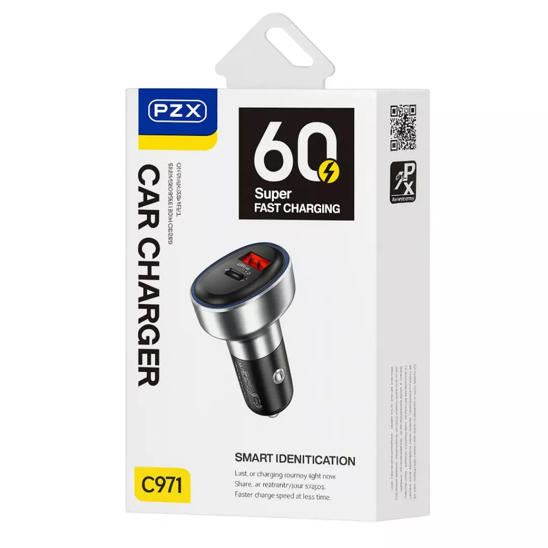 Cargador PZX Para Carro C971