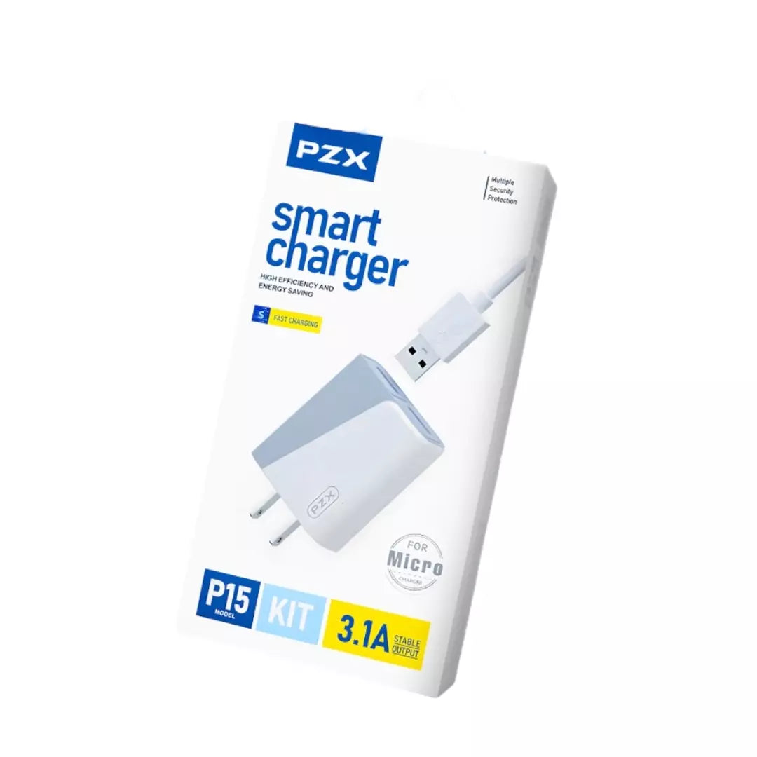 Cargador De Carga Inteligente Tipo Micro V8 PZX P15
