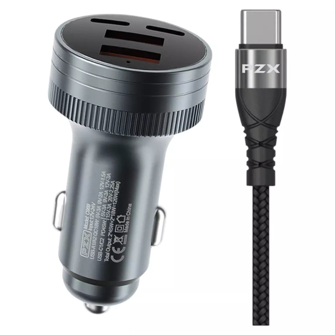 Cargador Para Carro Pzx C969 C-C