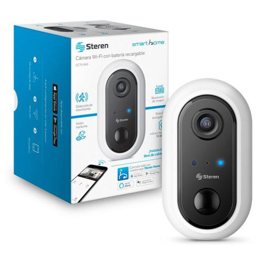 Camara Wifi Recargable Steren CCTV-240 ¡Envio Gratis!