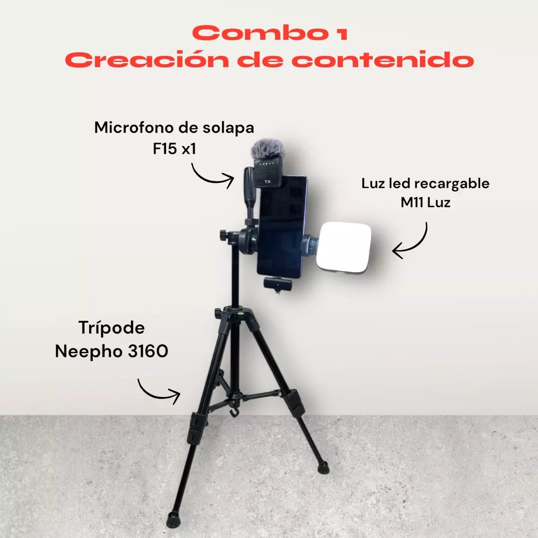 Combo Creador De Contenido