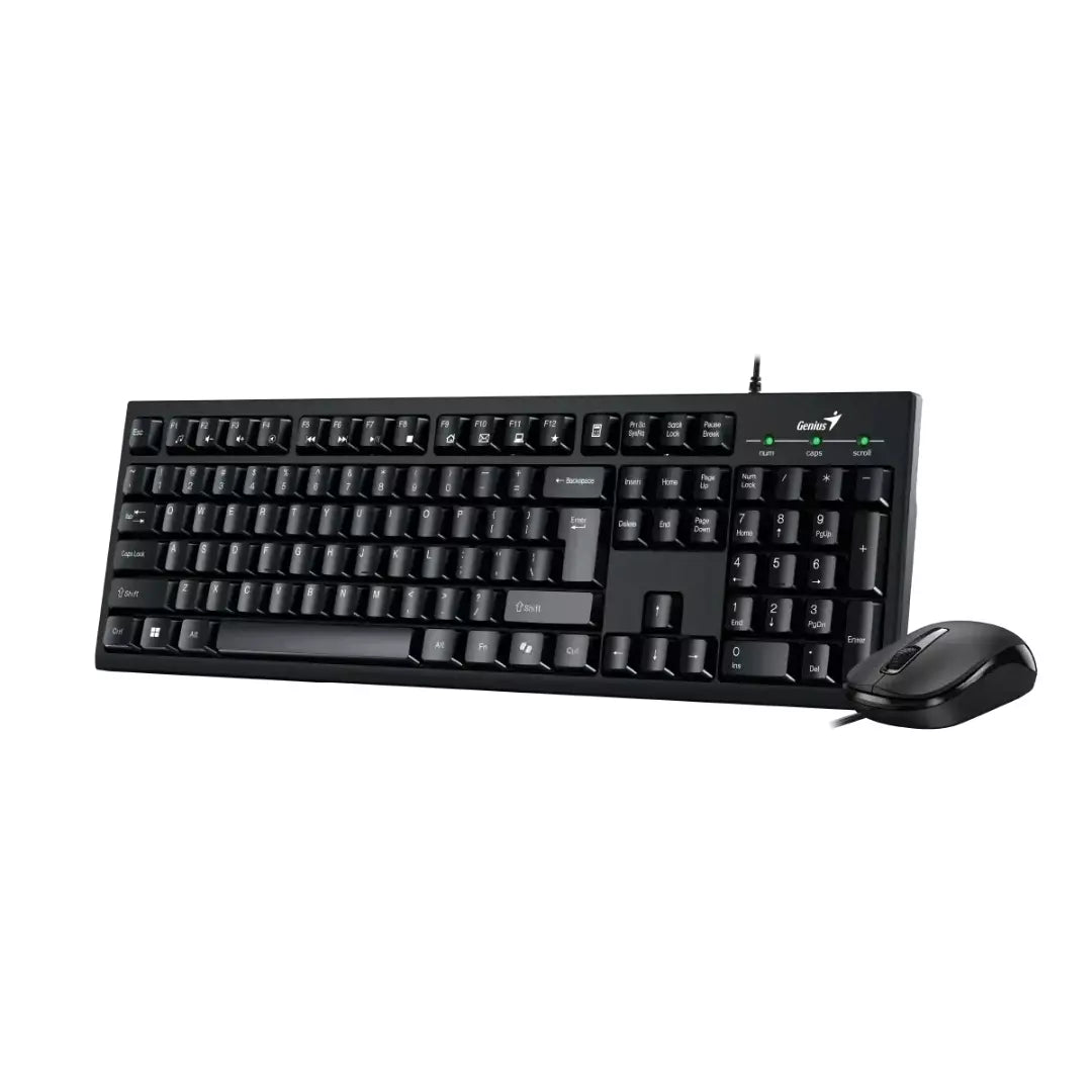 Combo Genius Tecaldo + Mouse Con Tecnologia IA Capilot Incorporada KM-100SE