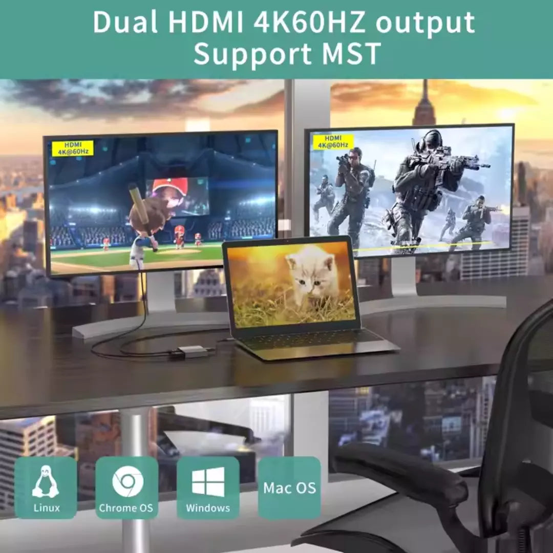 Adaptador de HDMI a Usb LJ-58 HD/HD