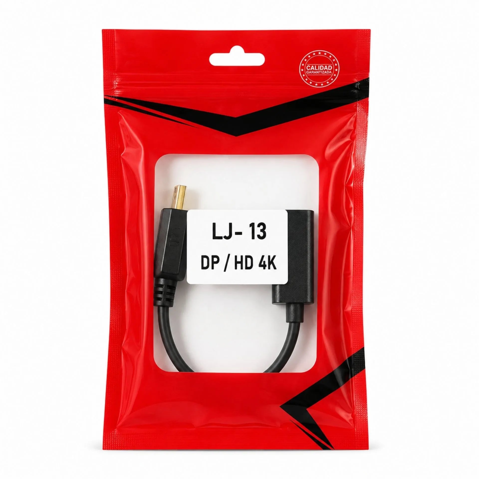Cable Convertidor DisplayPort a HDMI 4K Ultra HD LJ-13 DP/HD 4K