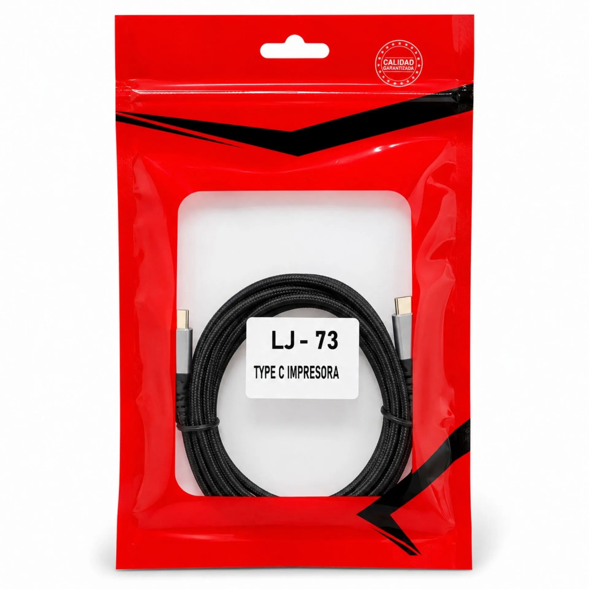 Cable De Impresora USB Tipo C a USB Tipo B LJ-73 TYPEC