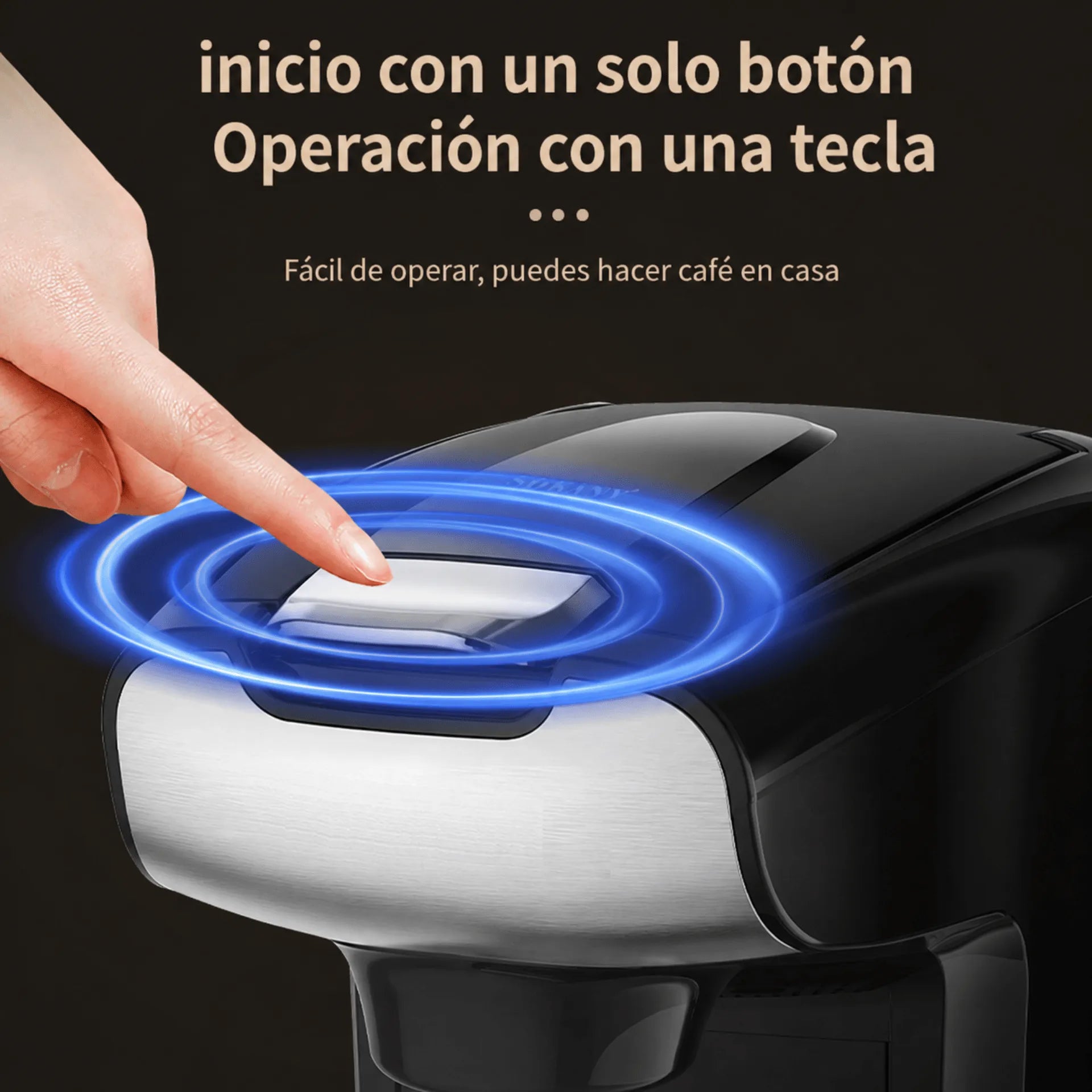 Cafetera De Cápsulas 2 En 1 Sokany 900 ml 750W Multifuncional SK-KF-6871