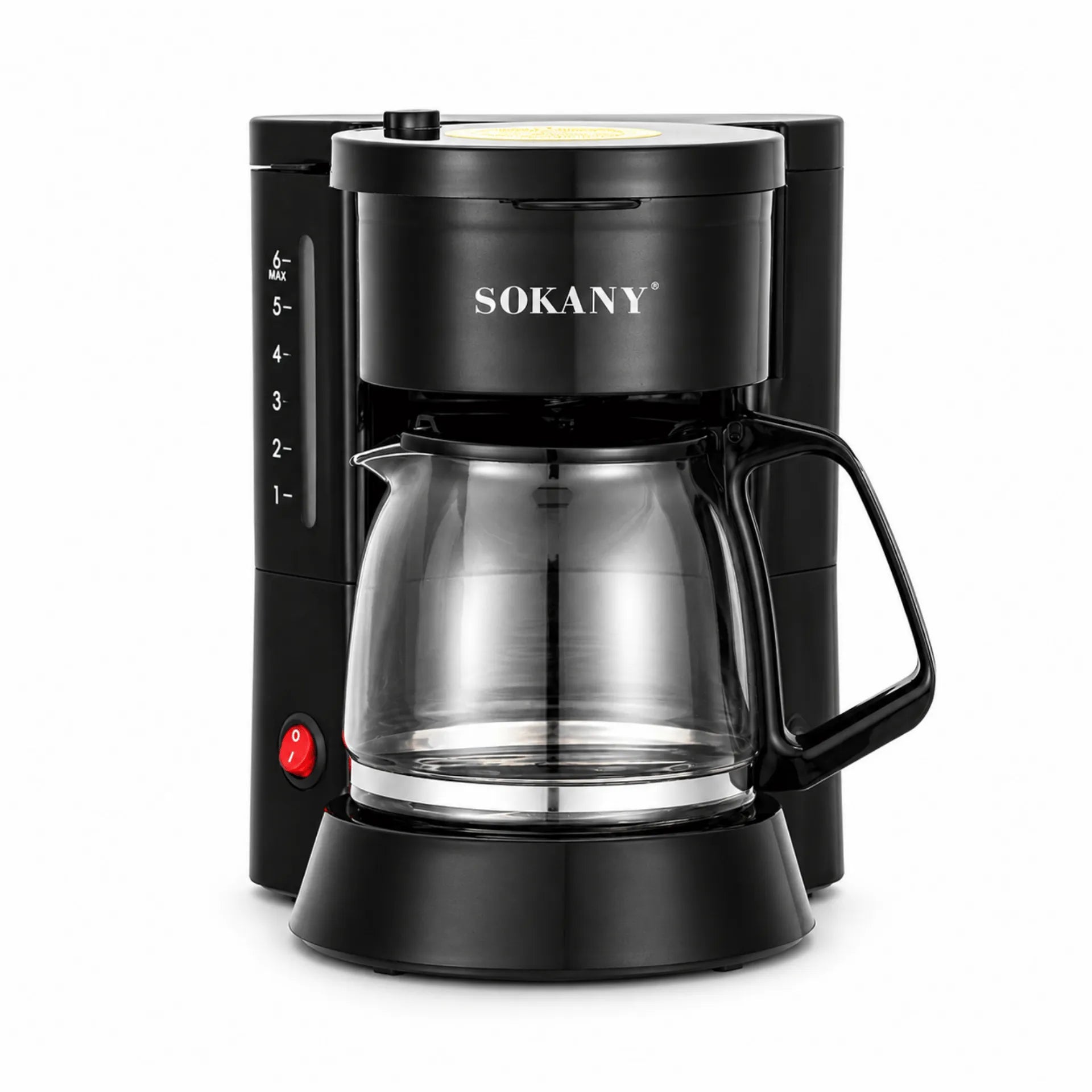 Cafetera Eléctrica Sokany 850 ml 450W Con Función Mantener Caliente SK-04048