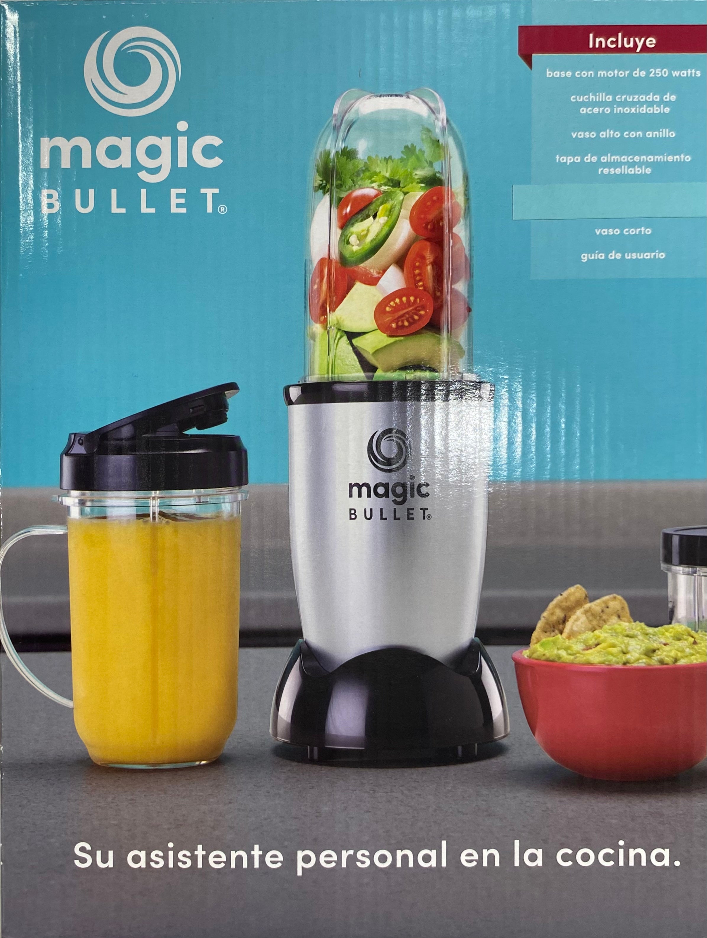 MAGIC BULLET 7 PIEZAS 250W MBR-0748 – Tecnologia Mayorista